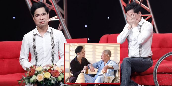 ‘Ông hoàng nhạc sến’ Ngọc Sơn bật khóc nức nở khi nhắc đến cha, tiết lộ bí mật gia đình giấu kín