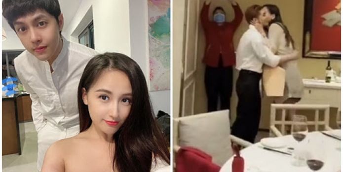 Vừa xác nhận quan hệ 'vợ chồng' với Mai Phương Thúy,Noo Phước Thịnh lộ ảnh ở bên cô gái lạ trong đêm