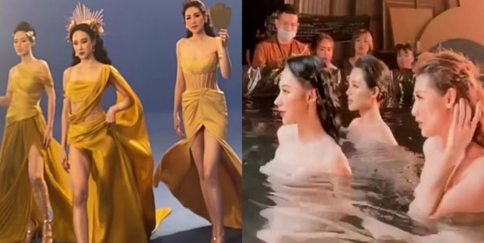 Clip: Angela Phương Trinh khỏa thân bên chân dài được Đặng Lê Nguyên Vũ đưa đón, lộ bộ phận nõn nà