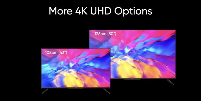 Realme ra mắt Smart TV 4K phục vụ Euro