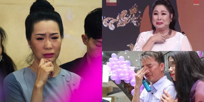 NSƯT Trịnh Kim Chi bủn rủn chân tay báo tin tang sự, giới showbiz bàng hoàng nói vĩnh biệt 2 nghệ sĩ
