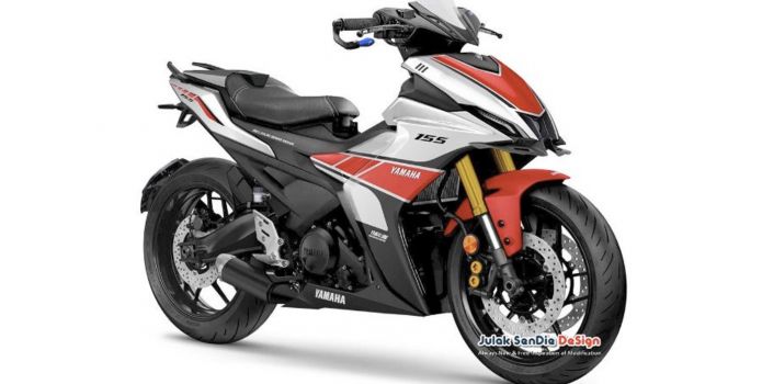 Yamaha Aerox 155 2021 bản mới lộ diện với thiết kế mới cực hầm hố, đẹp lấn át Honda Air Blade