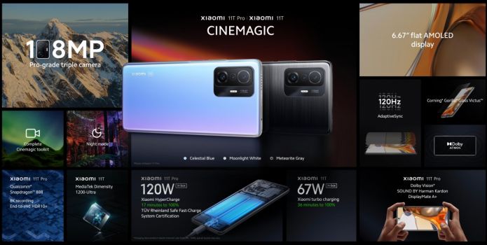 Xiaomi 11T và 11T Pro ra mắt: Phần cứng mạnh mẽ, camera tốt, chưa đủ để đối đầu iPhone 13