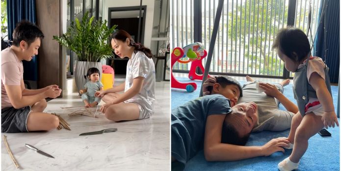 Cường Đô La - Đàm Thu Trang làm đèn lồng cho con gái, 'cái kết' khiếu nhiều người bất ngờ