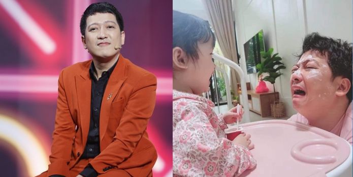 Trường Giang ‘phát khóc’ khi vui đùa bên con gái, biểu cảm của ái nữ khiến dân tình thích thú