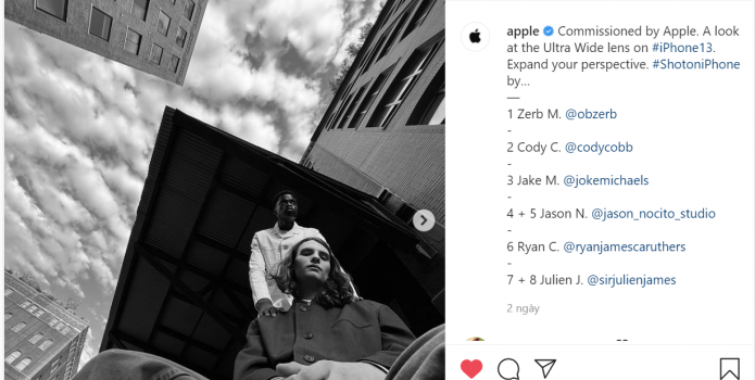 Apple mời 6 nhiếp ảnh gia chụp ảnh bằng camera siêu rộng của iPhone 13