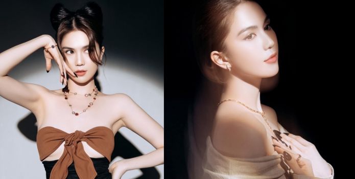 Ngọc Trinh nóng bỏng với mốt váy hồng độc lạ, cắt xẻ táo bạo ở điểm nhạy cảm
