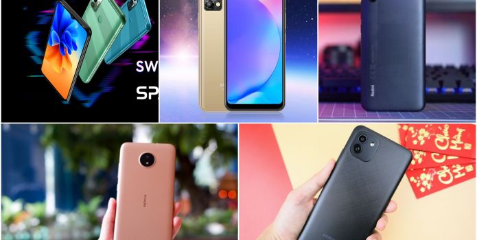 Top 5 smartphone đáng mua nhất trong tầm giá dưới 3 triệu tháng 2/2022, Nokia C20 vẫn là vua giá rẻ