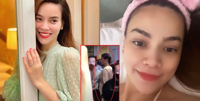 Hồ Ngọc Hà lộ bụng to bất thường khi mặc váy cắt xẻ táo bạo, CĐM nghi vấn mang thai lần 3?