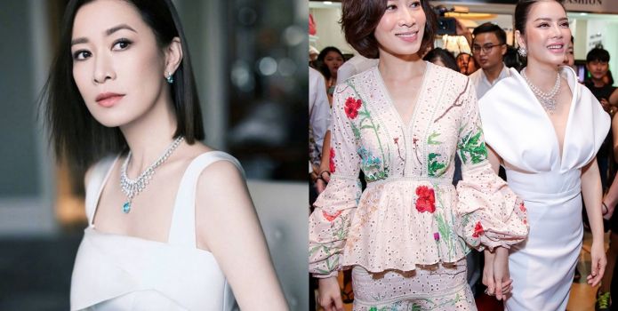 Chơi thân với Lý Nhã Kỳ, Xa Thi Mạn cũng có đường tình duyên lận đận ở U50: Bị đồn cặp với tình trẻ
