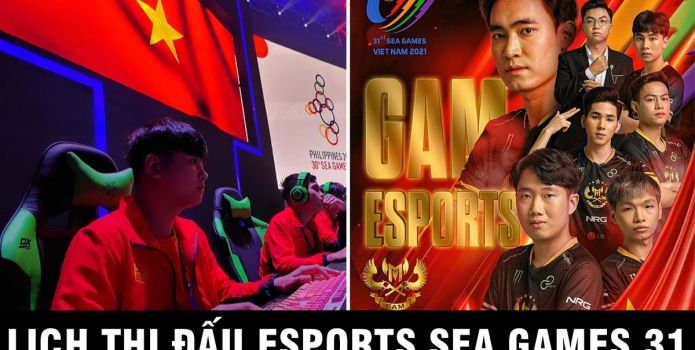 Lịch thi đấu eSports tại SEA Games 31 mới nhất - Lịch thi đấu LHMT, Free Fire, PUBG hôm nay