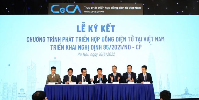 Thông cáo báo chí Hội nghị công bố Trục phát triển hợp đồng điện tử tại Việt Nam