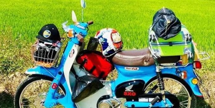 'Đàn anh' Honda Super Cub làm nên điều không tưởng, xuất hiện chi tiết lạ 'mê hoặc' khách Việt