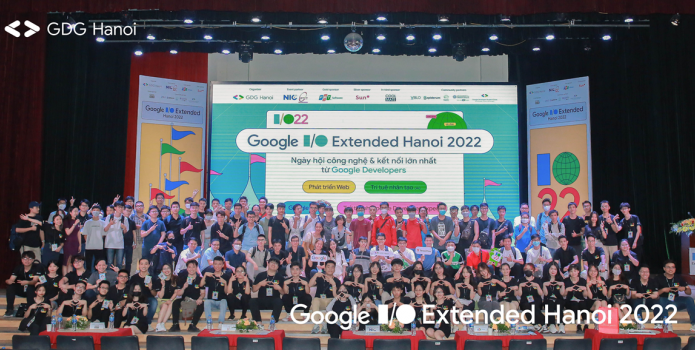 GOOGLE I/O EXTENDED HANOI 2022: sự kiện công nghệ đình đám với quy mô hơn 1000 người