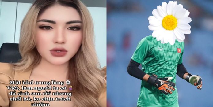 Rộ tin nam thủ môn nổi tiếng Việt Nam làm bạn gái có thai rồi chối bỏ, CĐM đồng loạt gọi tên 1 người