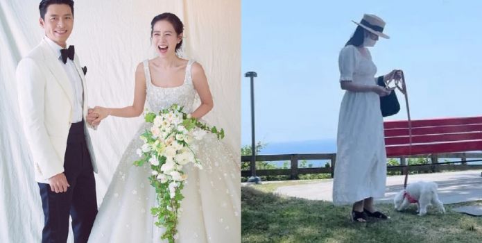 Netizens rần rần nghi vấn Son Ye Jin mang song thai chỉ vì một hành động đặc biệt của mẹ bầu