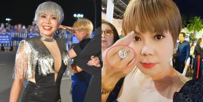 Việt Hương chơi lớn đem tài sản bằng cả căn nhà, đọ sức hút với em gái tỷ phú của Cẩm Ly tại sự kiện