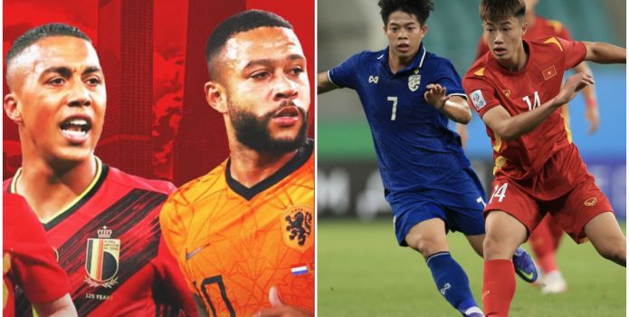 Lịch thi đấu bóng đá hôm nay 25/9: Đại chiến Hà Lan vs Bỉ; Thái Lan tiếp tục thua đau trên sân nhà?