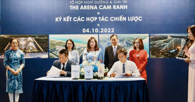 AMS chính thức hợp tác với Sở du lịch tỉnh Khánh Hoà, vận hành tổ hợp nghỉ dưỡng và giải trí Arena