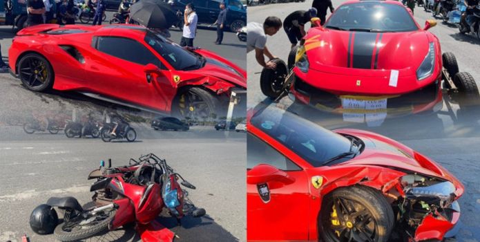 Tài xế Ferrari 488 ra đầu thú, hé lộ nguyên nhân bỏ trốn khỏi hiện trường