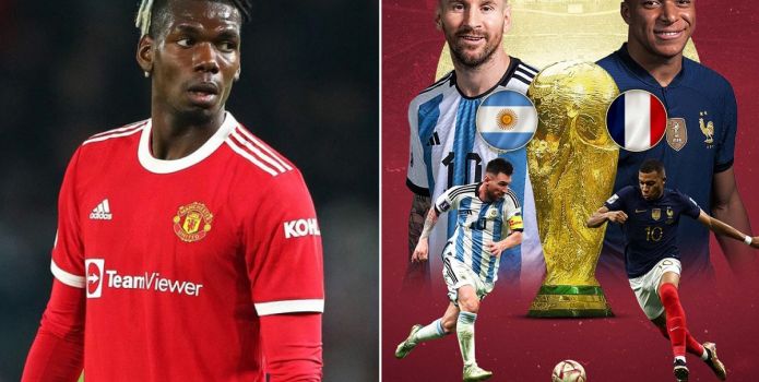 Hậu 'phản bội' MU, Pogba bất ngờ bị cấm đến xem trận Chung kết World Cup 2022 giữa Argentina - Pháp