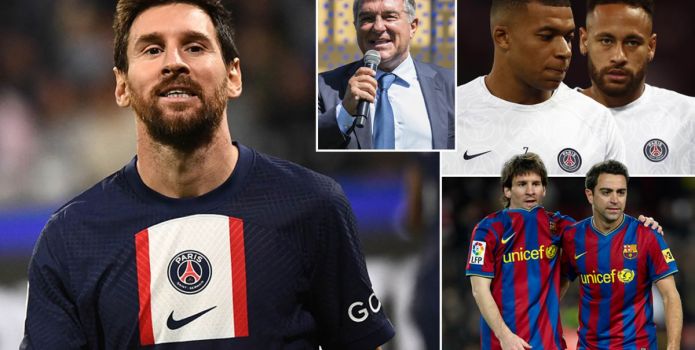 Messi bất ngờ có động thái muốn tái hợp với Barca sau khi lập siêu phẩm đá phạt cho PSG