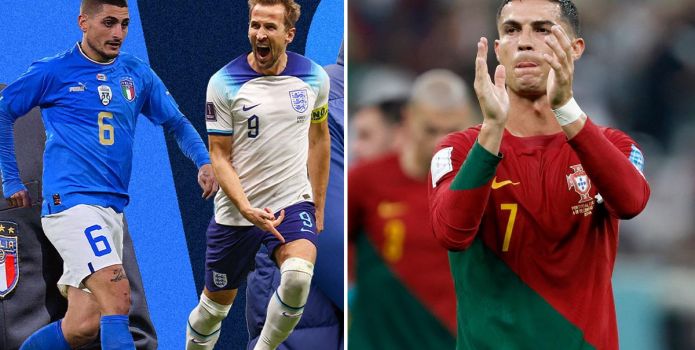 Kết quả bóng đá hôm nay: Ý vs Anh - Vòng loại Euro 2024 có bất ngờ lớn; Ronaldo lập siêu kỷ lục?