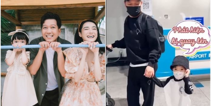 Con gái Trường Giang lần đầu sang Mỹ cùng ba, làm 1 hành động khiến ba sĩ tự hào
