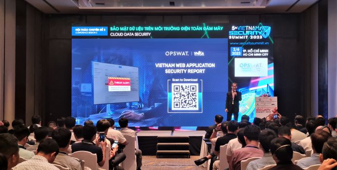 OPSWAT mang đến giải pháp bảo mật hàng đầu MetaAccess tại Vietnam Security Summit 2023