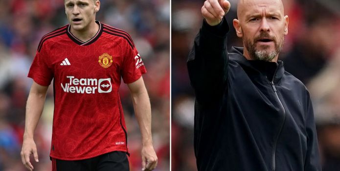 Man UTD ra quyết định phũ phàng: HLV Ten Hag dứt tình, ép Van De Beek rời MU bằng hành động phản cảm