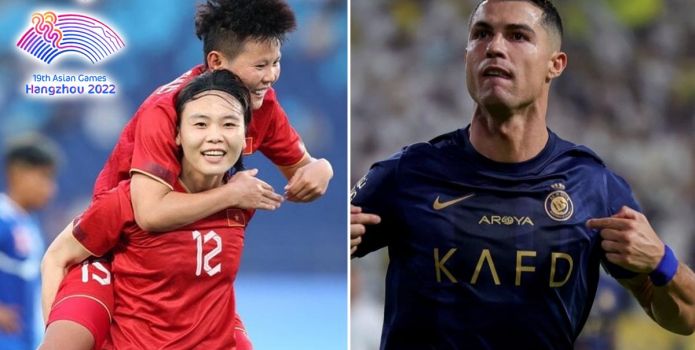 Kết quả bóng đá hôm nay: ĐT nữ Việt Nam đại thắng ở ASIAD 2023; Ronaldo lập kỷ lục cùng Al Nassr?