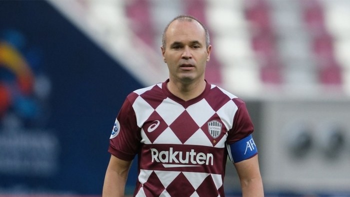 Andres Iniesta giai nghe