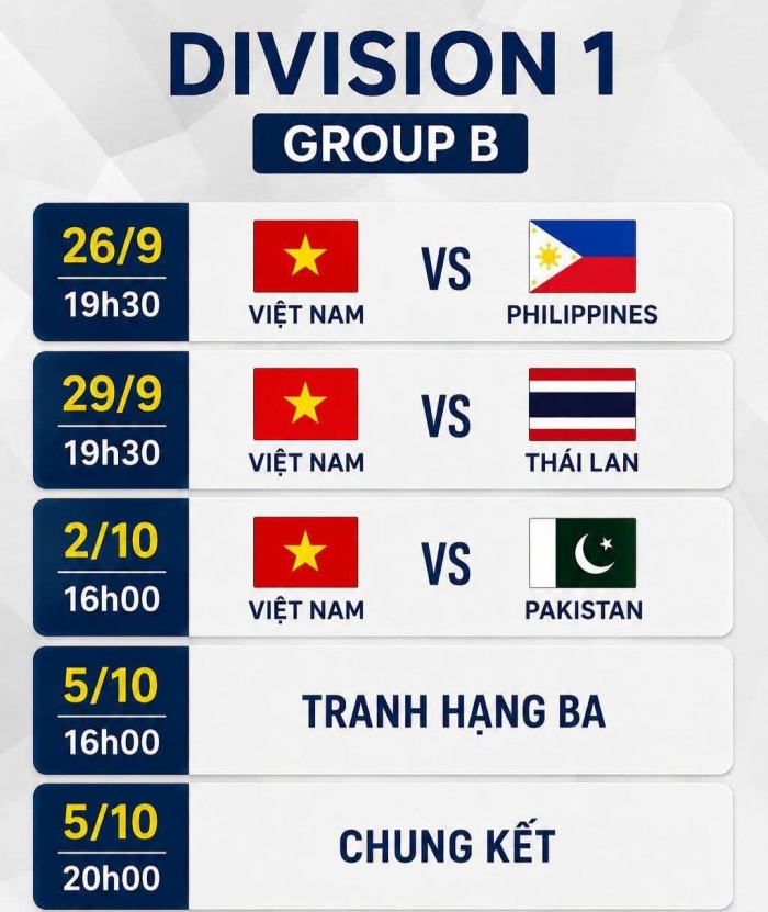 lich thi dau fifa asean cup đt viet nam 27-8