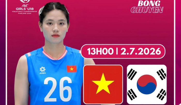 truc-tiep-bong-chuyen-nu-viet-nam-vs-han-quoc-u18-chau-a-2026