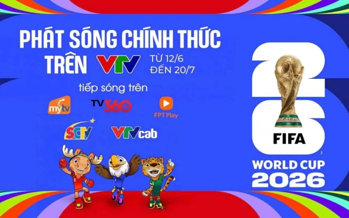 vtv nam ban quyen world cup 2026 tai viet nam