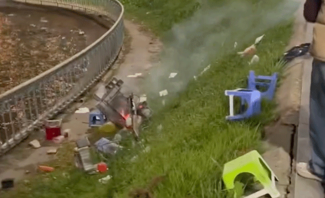 Camera-ghi-lai-canh-nhom-thanh-nien-chui-boi-tho-tuc-doa-danh-va-nem-ganh-hang-rong-o-da-lat-gay-phan-no-2