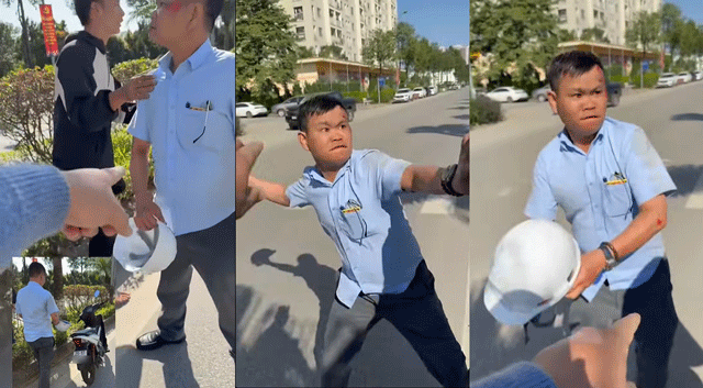 Clip-tai-xe-xe-may-chui-boi-tuc-tiu-dung-mu-bao-hiem-danh-lien-tuc-vao-dau-nam-thanh-nien-gay-buc-xuc-1