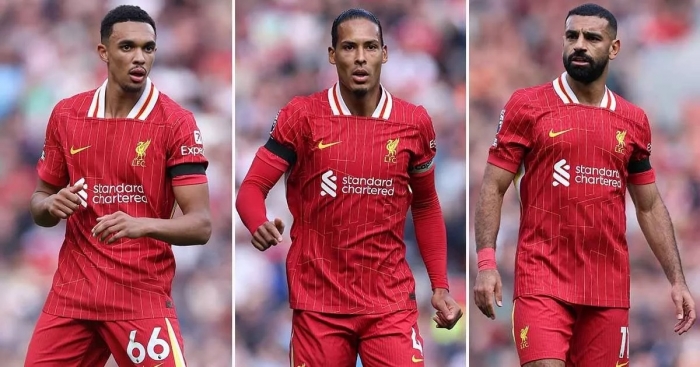 Mohamed Salah, Trent Alexander-Arnold và Virgil Van Dijk