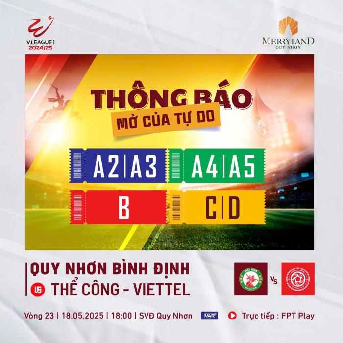 clb binh dinh mo cua tu do