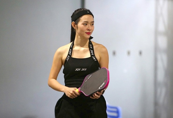 diep bao ngoc tren san pickleball