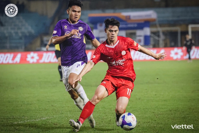 ha noi fc thua viettel