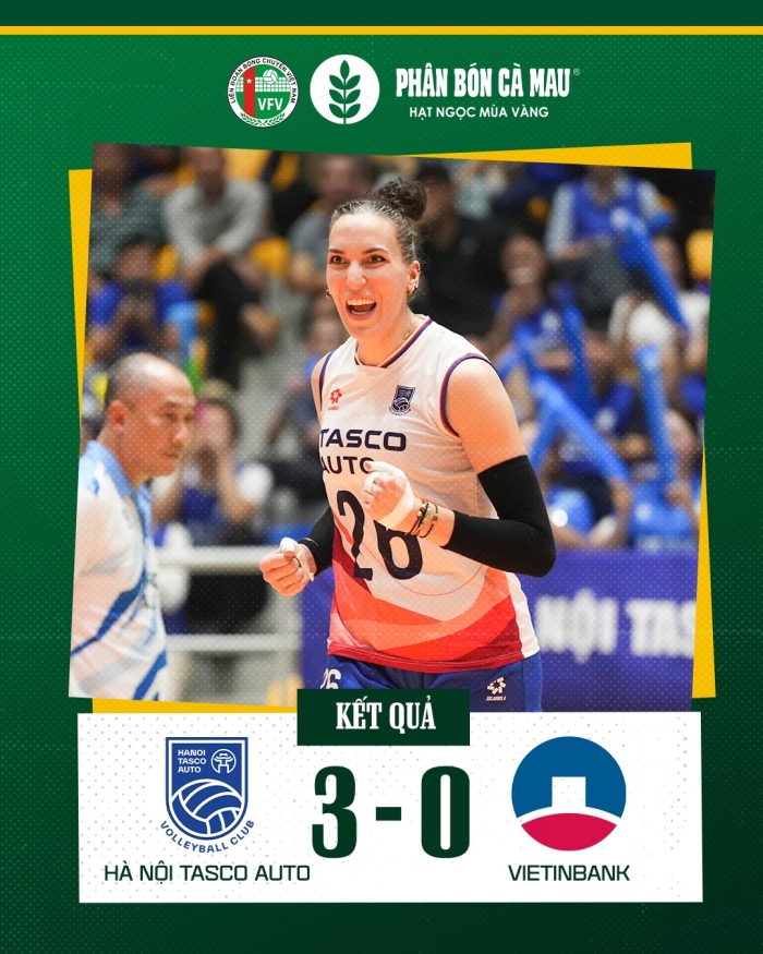 ha noi tasco auto gianh chien thang bong chuyen viet nam