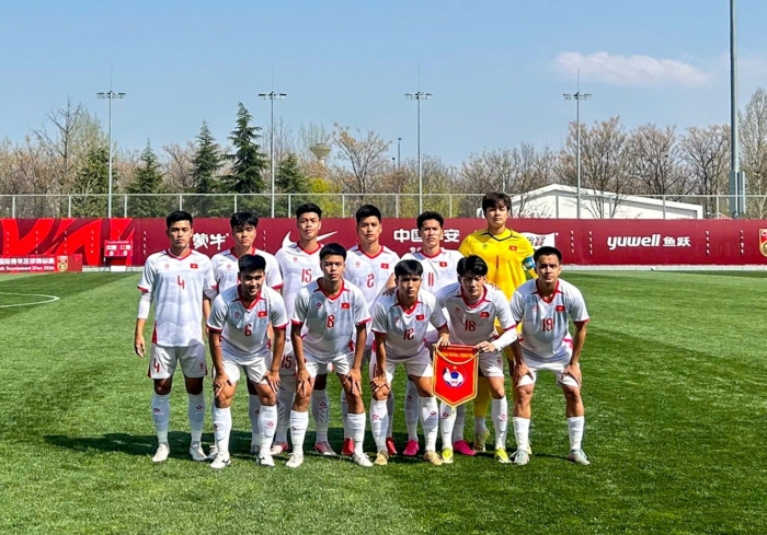 lich thi dau cfa team china 2026 u23 viet nam