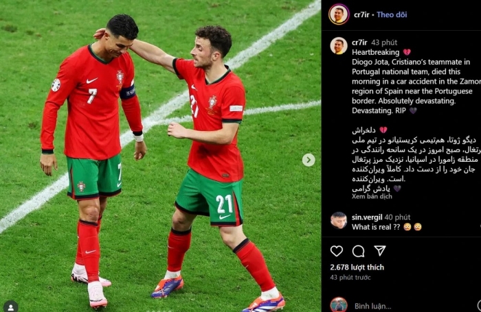 ronaldo gui loi chia buon jota
