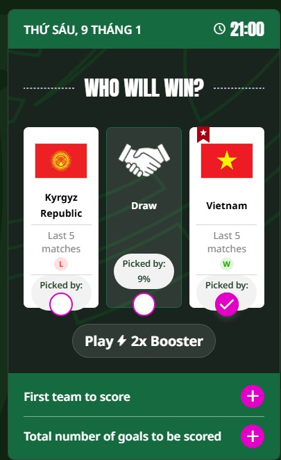 sieu may tinh afc du doan u23 viet nam chien thang