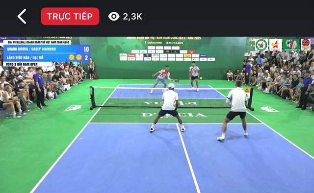 than dong pickleball viet nam quang duong