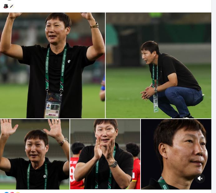 trang fanpage fifa khen hlv kim sang sik