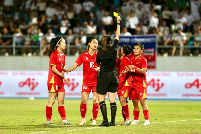 trong tai đt nu viet nam sea games 33 moi nhat