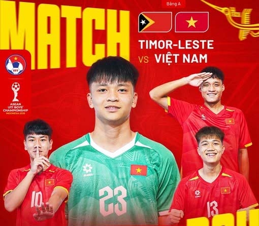 truc tiep u17 viet nam vs u17 timor leste