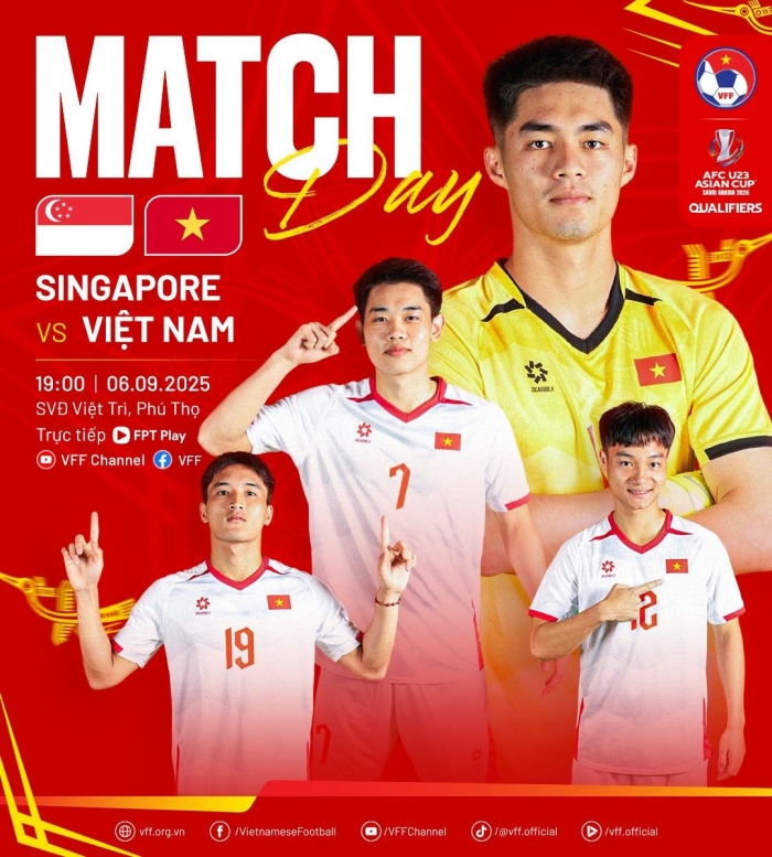 truc tiep u23 viet nam vs u23 singapore